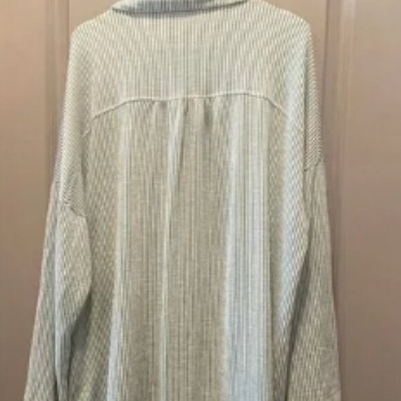 Striped Button-Up Shirt - Picture 2 of 2